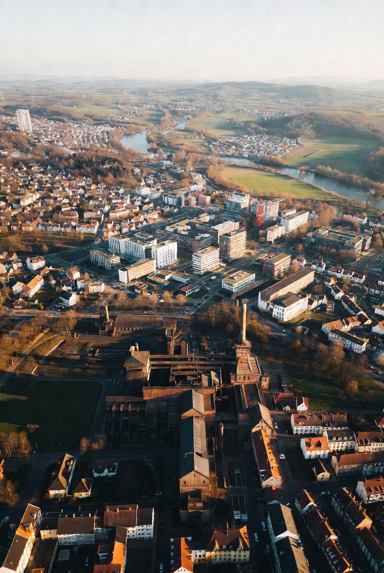 Quartier Belval Esch-sur-Alzette Luxembourg avec campus universitaire et développement moderne